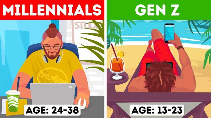 Ilustrasi Milenial dan Gen Z/ Foto: Cosmopolitan Indonesia