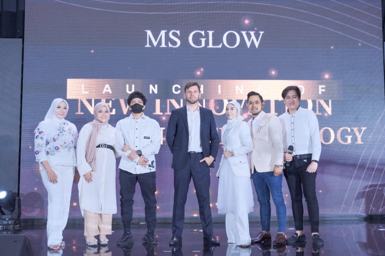 ilustrasi acara peluncuran produk baru MS Glow-sumber gambar: Dok.MS Glow diunduh melalui mediaindonesia.com