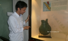 Bejana Perunggu yang ditemukan di Kerinci pada tahun 1922. Dok. H.H. Sunliensyar