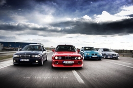 Jajaran BMW M3 (pinterest.com/andrelolong)