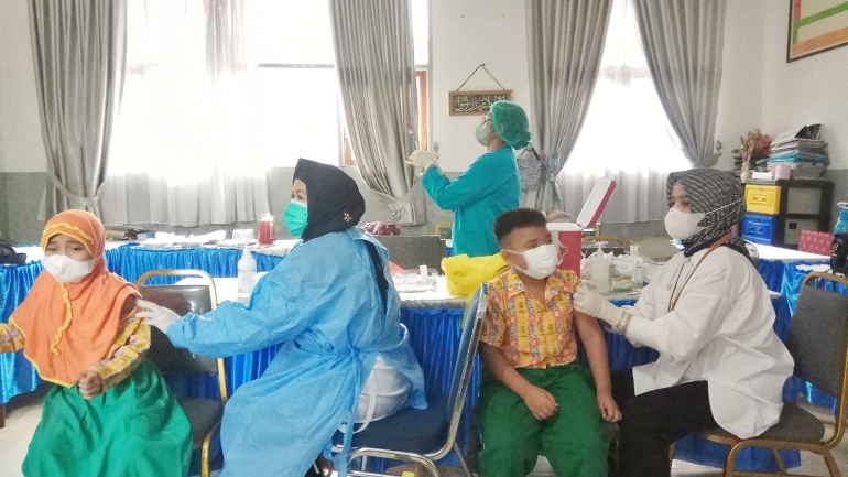 Kegiatan BIAN 2022 yang telah dilakukan di sekolah kami (Dokumentasi pribadi)