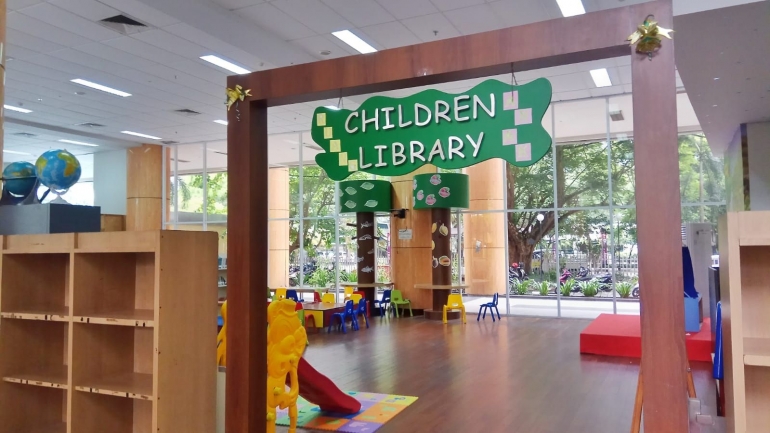 Children Library di Perpustakaan Soeman HS untuk quality time si buah hati (Dokumentasi pribadi)