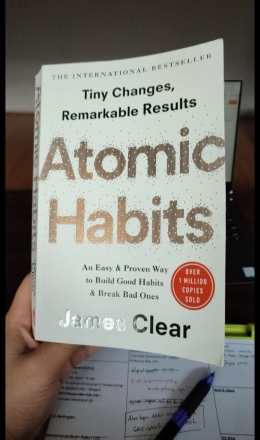 Gambar buku Atomic Habits/Dokpri