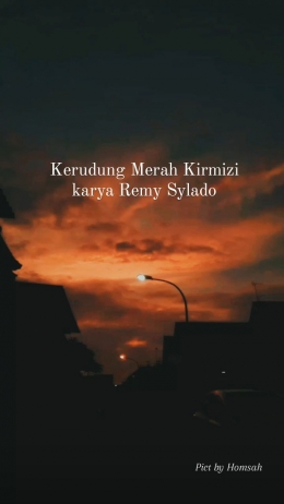 Novel Kerudung Merah Kirmizi karya Remy Sylado (Foto oleh Homzah)