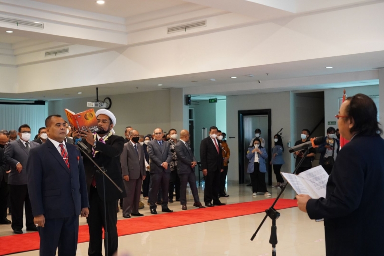 Prof Paiman Raharjo Prof. Paiman Raharjo Dilantik Sebagai Rektor Universitas Moestopo ...