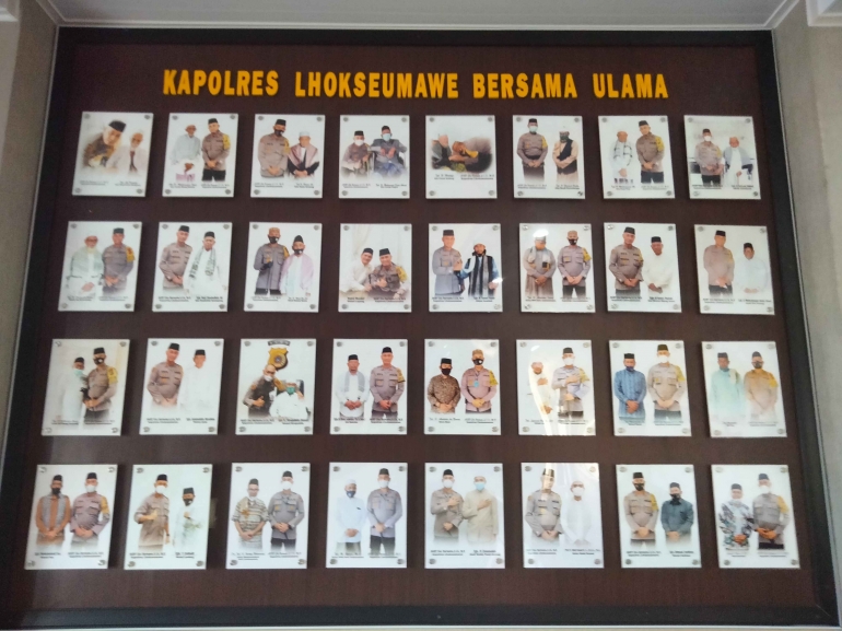 Kapolres Lhokseumawe AKBP Eko Hartanto SiK MH Sosok nya disayangi oleh para Alim Ulama Kharismatik di Aceh, (Doc. Chandra 31/5)
