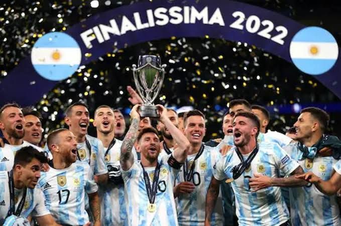Argentina, juara Finalissima 2022 berkat inspirasi Lionel Messi (Sindonews.com)