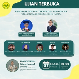 Dok Omjay/Flyer ujian terbuka doktor pendidikan