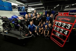 Quartararo bersama Monster Energy Yamaha MotoGP (Sumber: Instagram Yamaha MotoGp)