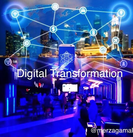 Image-01: Digital Transformation tidak sama dengan Digitallisasi (Photo olahan Merza Gamal dari sumber chiefexecutive.net)