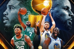 Final NBA 2022: Celtics vs Warriors (Gambar: gatra.com)