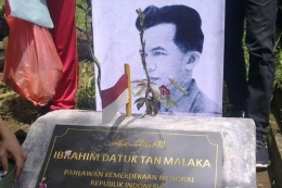 Makam Tan Malaka di Selopanggung, Kabupaten Kediri, Jawa Timur. Foto: KOMPAS.com/M.Agus Fauzul Hakim