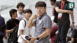 Coach Shin Tae-Yong. Sumber gambar: Bolacom