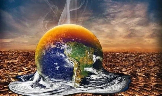 Ilustrasi global warming (Foto: UtakAtikOtak.com)