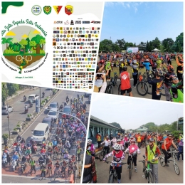 Aksi Sejuta Sepeda Satu Indonesia (dok. Forkom Bandung Raya)