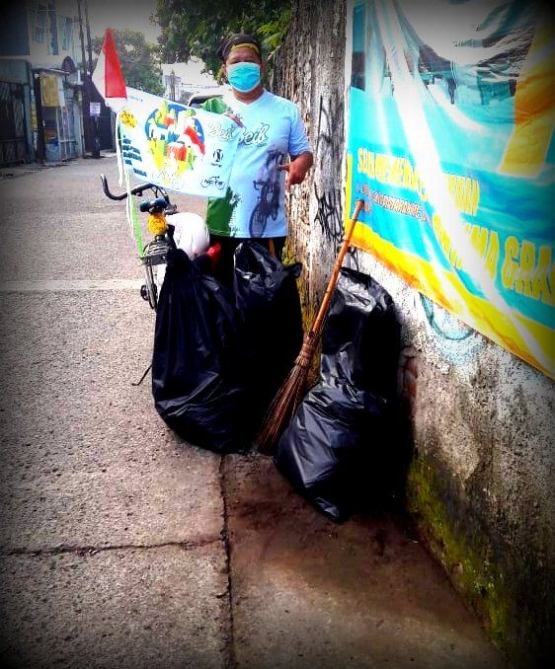 #trashchallenge / bersih-bersih sampah