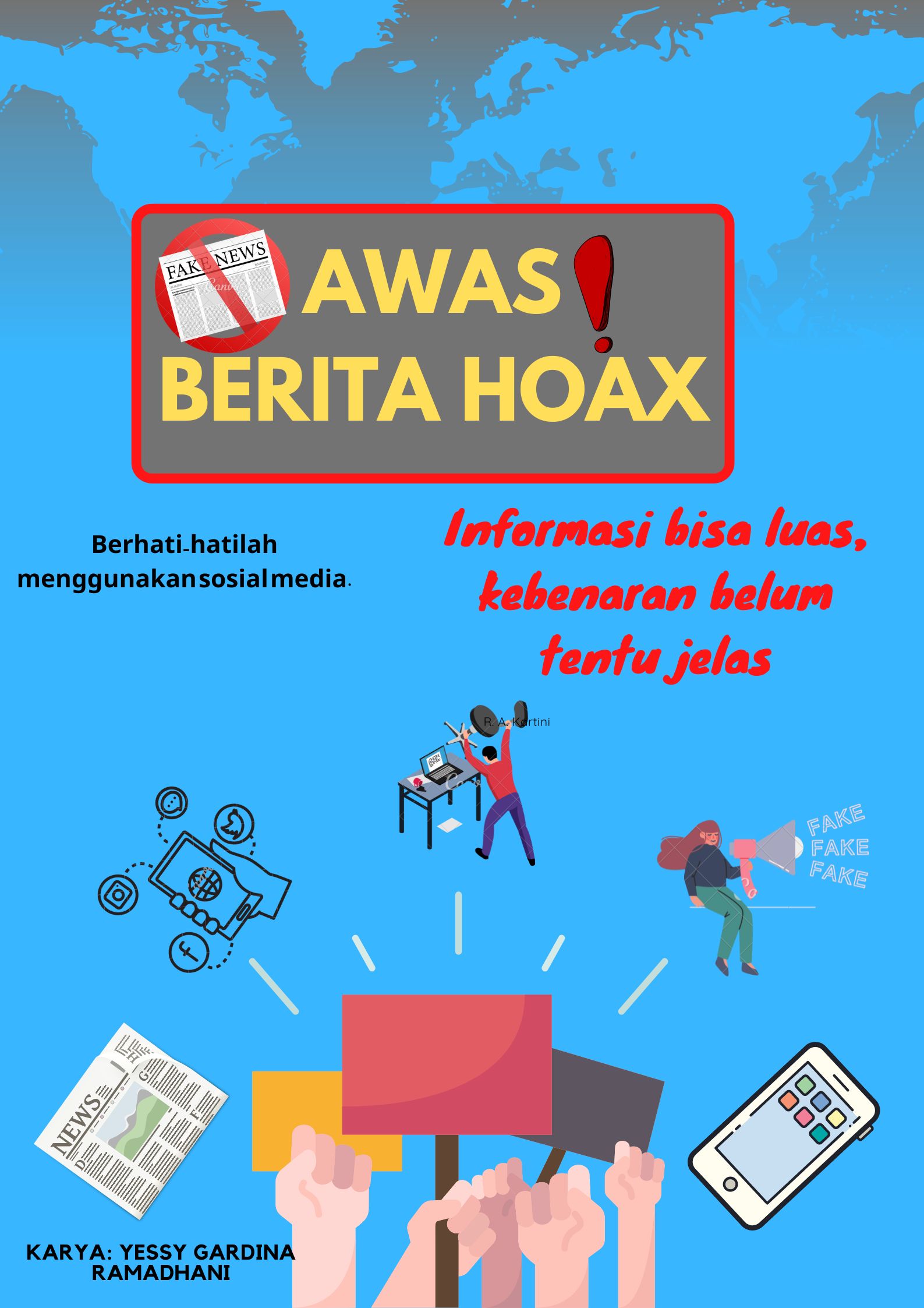 Tinjauan Hukum Tentang Penyebaran Berita Hoaks Di Indonesia Halaman 1 ...