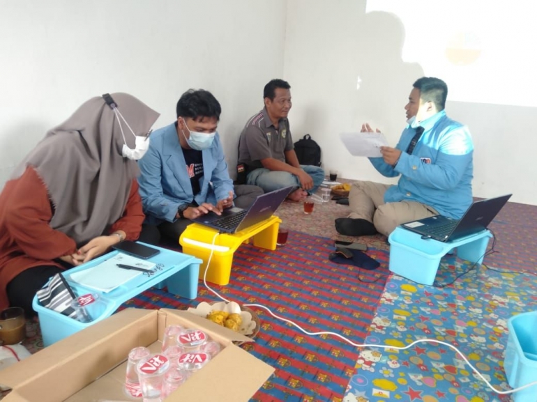 KKN Mahasiswa Nusa Mandiri 2022 Dengan Tema Sosialisasi Penggunaan Google Form