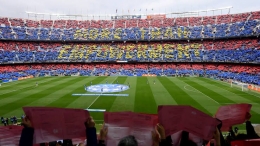 Atmosfer Stadion Nou Camp, kandang Barcelona (Goal.com)