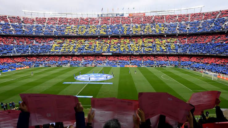 Atmosfer Stadion Nou Camp, kandang Barcelona (Goal.com)