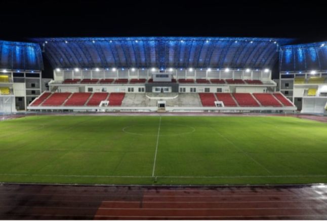 Pemerintah Provinsi Jawa Tengah menguji lampu Stadion Jatidiri malam hari (Dok. Jatengprov.go.id)