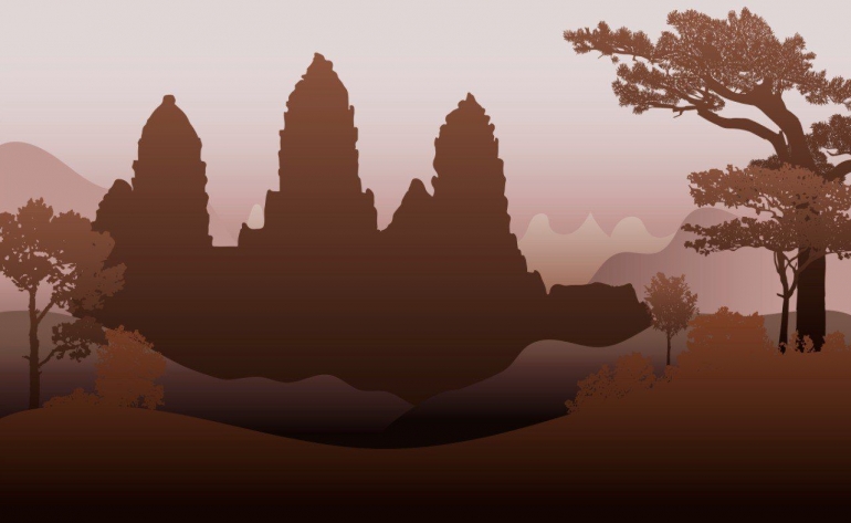 Ilustrasi Candi Borobudur /A. Sultan Agung/ Sumber:https://www.freepik.com/