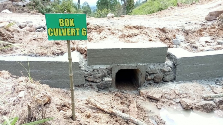 TMMD Ke 113 TA. 2022 Kodim 0205/TK Pembuatan dan pemasanagan Box Culvert. Dokpri