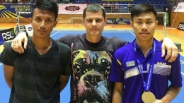 Azmy dan Ade Resky ganda putra Azerbaijan asal Indonesia - Facebook Badminton Cinta Damai