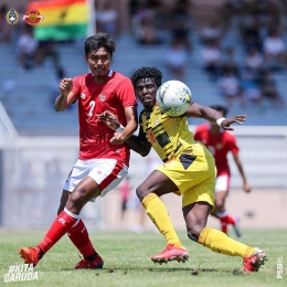 Timnas Indonesia U-23 VS Timnas Ghana U-20 dalam ajang Toulon Cup (dok: PSSI)
