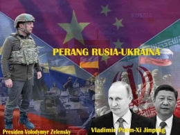 Ilustrasi oleh @Christofel_id/Perang Ukraina-Rusia