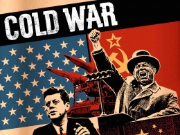 Ilustrasi dari Perang Dingin antara Amerika Serikat dan Uni Soviet | Sumber Gambar: History.com