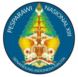 Logo Pesparawi Nasional ke XIII tahun 2022 di Yogyakarta. Doc LPPN/Panitia Pesparawi Nasioanal