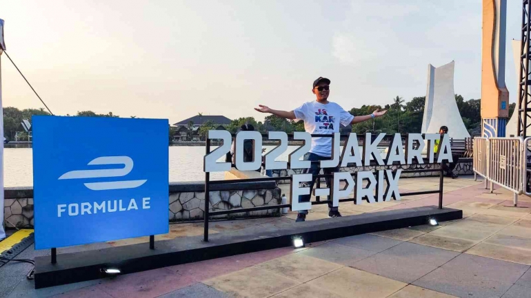 Ajang balap mobil Formula E, Jakarta E-Prix 2022 | Dok. Sam Nugroho