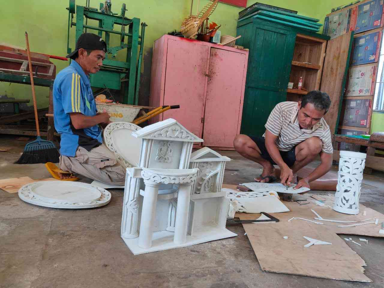 WBP Lapas Tanjung Raja Kemenkumham Sumsel Produksi Kerajinan Tangan ...