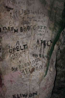 Vandalisme di Goa Jatijajar, Kebumen | Dokumen pribadi 