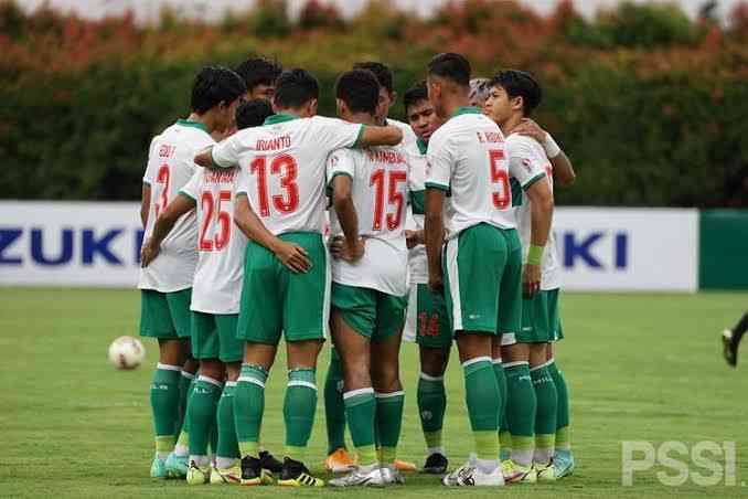 Kekalahan 0-1 atas Jordania membuat Timnas Indonesia dituntut menang atas Nepal di laga penutup (Kompas.com)