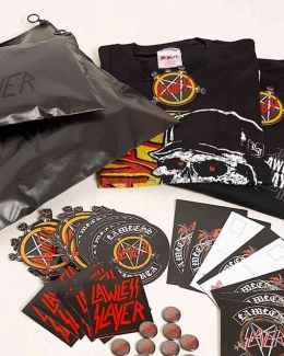 (foto: set collaboration collection Lawless x Slayer)