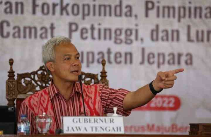 Gubernur Jawa Tengah, Ganjar Pranowo. Sumber: Kompas.com