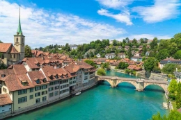 Sungai Aare, Bern, Swiss (Sumber Gambar: Forbes)