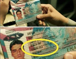 Paspor Marc Spector (Sumber: LineToday)