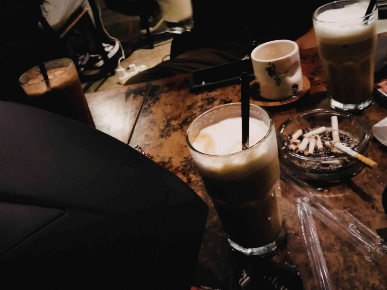Menu Sajian Kopi dan Minuman lainnyasumber : Dokumen Pribadi