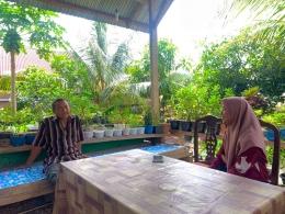 Wawancara bersama Bapak Sriyanto Kepala Desa Wiwitan, 12 Juni 2022.dokpri