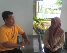 Wawancara bersama Bapak Abdul Doher Kepala Dusun Wiwitan, 14 Juni 2022.dokpri