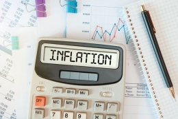 Ilustrasi inflasi (SHUTTERSTOCK/SAUKO ANDREI via Kompas.com)