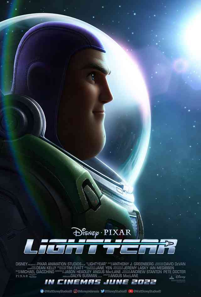 Poster Official Film Lightyear (Dok. Disney Pixar Studious)
