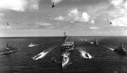 Kapal-Kapal Angkatan Laut Amerika Serikat berpatroli di sekitar Perairan Karibia dan Perairan akses masuk menuju Kuba | Sumber Gambar: navy.mil