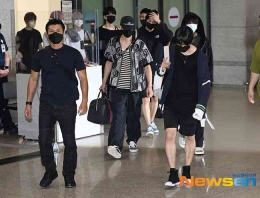 THE BOYZ's Arrival in Incheon International Airport | Source: Newsen