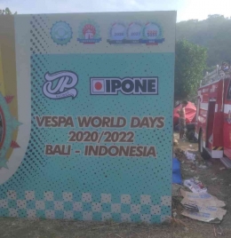 Acara Komunitas Vespa Yang Dilaksanakan Di Bali | Dokumentasi Pribadi