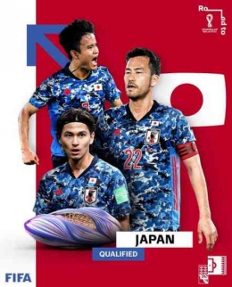 Pemain andalan Timnas Jepang. Sumber: twitter.com/FIFAWorldCup