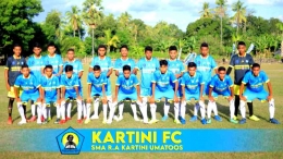 (Tim sepakbola SMA KArtini Umatoos. Foto: dokpri Kartini FC)